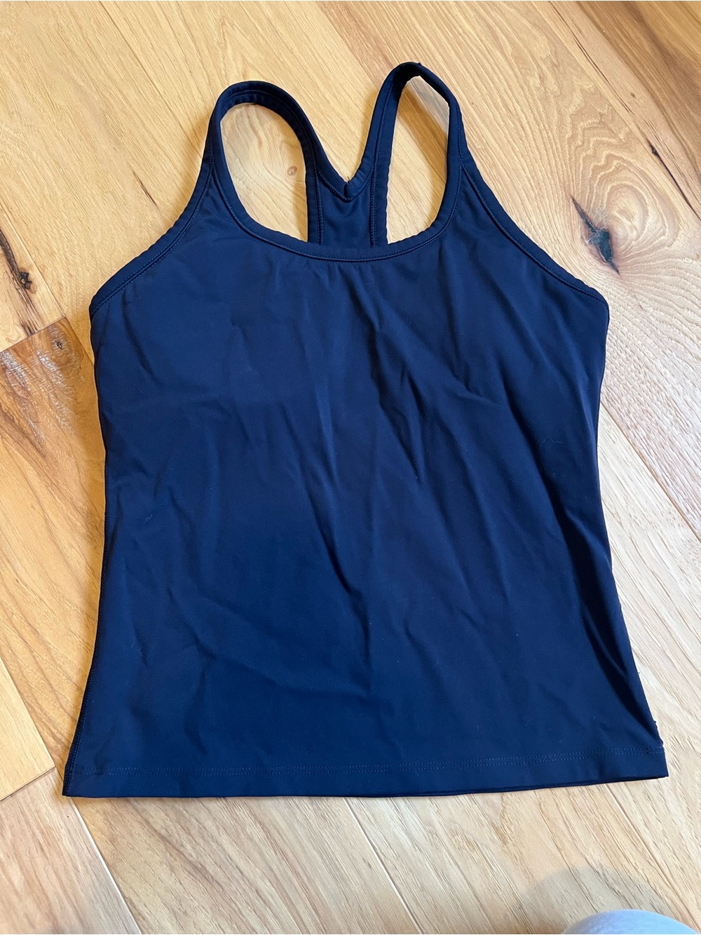 Navy Bäre Activewear Racerback Athletic Tank Top